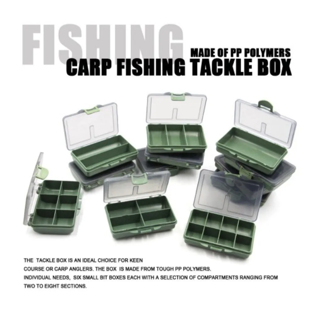 Fishing Equipment Bait - 4/8 bölmeli Ayrı Saklama Kutusu, Balıkçılık