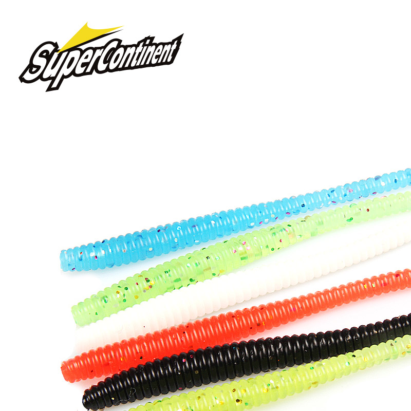 Soft Plastic Lure - Supercontinent Yavaş SinkingTrout Solucan Yumuşak Yemler