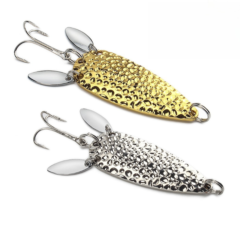 Trout Fishing Lure - 1 adet Metal Kaşık Spinnerbait Çift