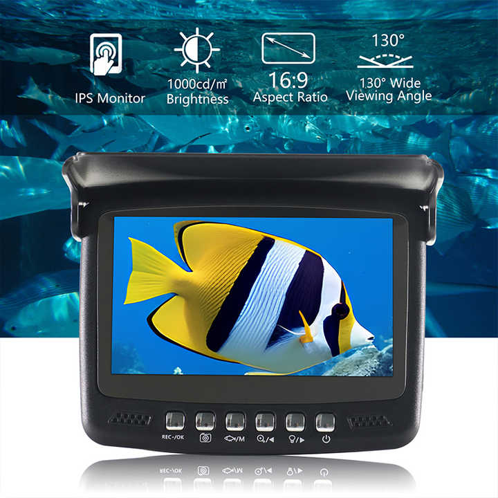 Underwater Fishing Camera - 4.3 Inç Ekran Sualtı 15/30 M