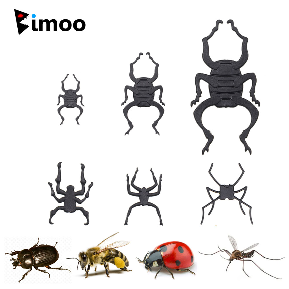 Trout Fishing Lure - Bimoo 20 adet gerçekçi böcek kauçuk
