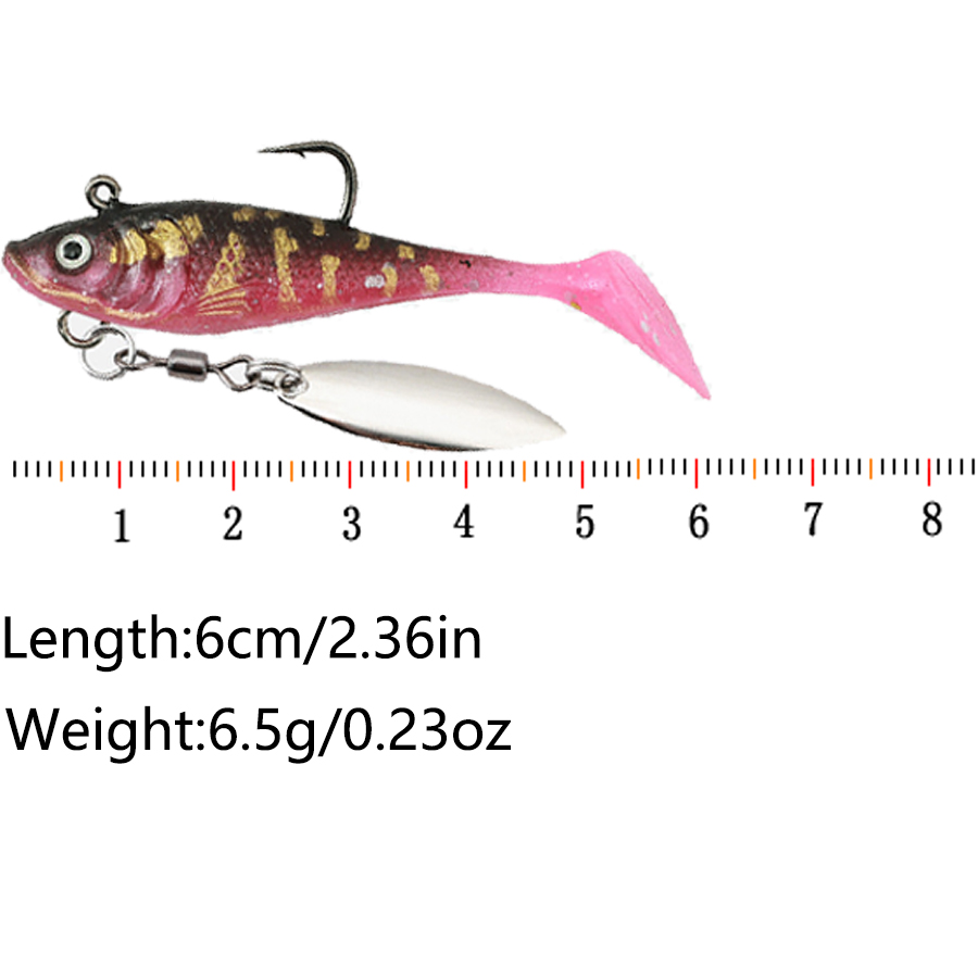 5 adet T-kuyruk yumuşak yem ya - Fishing Equipment Bait incelemesi ve fiyatı