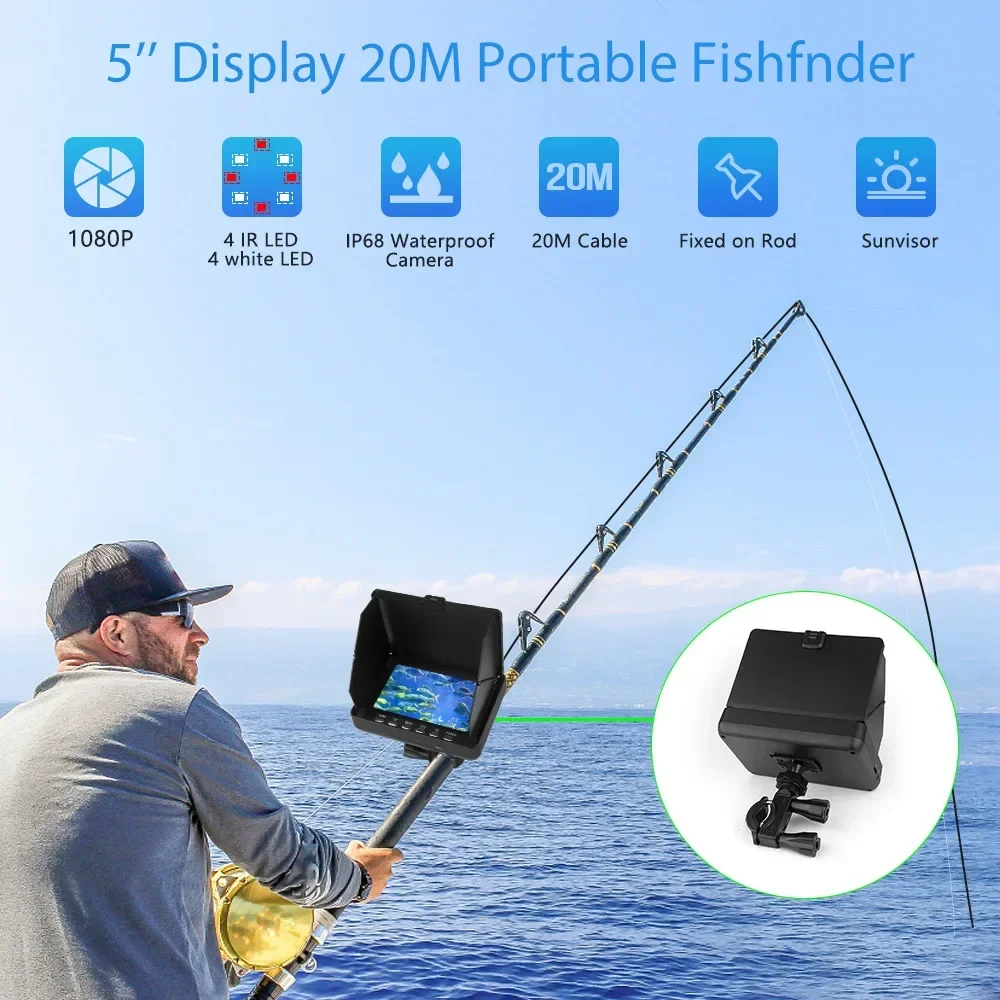 Balık Bulucu 5.0 Inç LCD Ekran - Underwater Fishing Camera incelemesi ve fiyatı