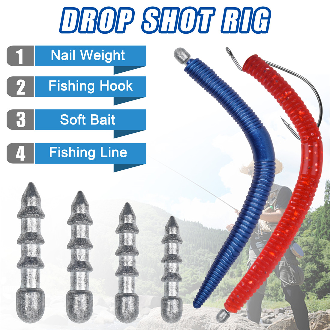 20 adet Tırnak ağırlıkları pla - Trout Fishing Lure incelemesi ve fiyatı