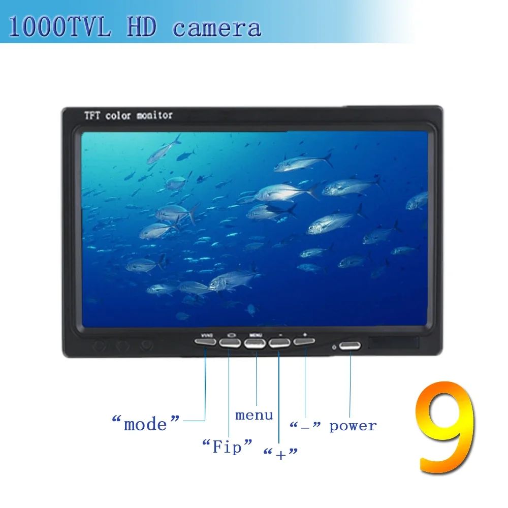 Balık bulucu F08A 9 inç Sualtı - Underwater Fishing Camera incelemesi ve fiyatı