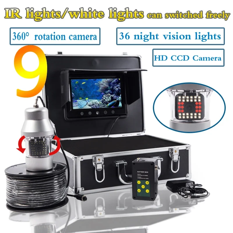 Balık bulucu F08A 9 inç Sualtı - Underwater Fishing Camera incelemesi ve fiyatı