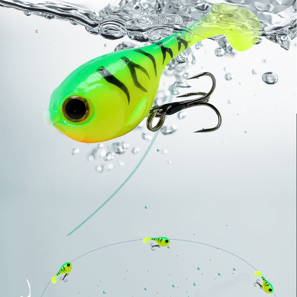 Yürüyüş balık yumuşak yem balo - Soft Plastic Lure incelemesi ve fiyatı