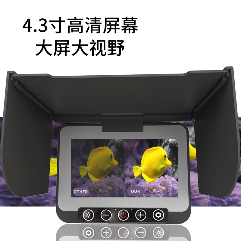 4.3 inç IPS Ekran 1000TVL Sual - Underwater Fishing Camera incelemesi ve fiyatı