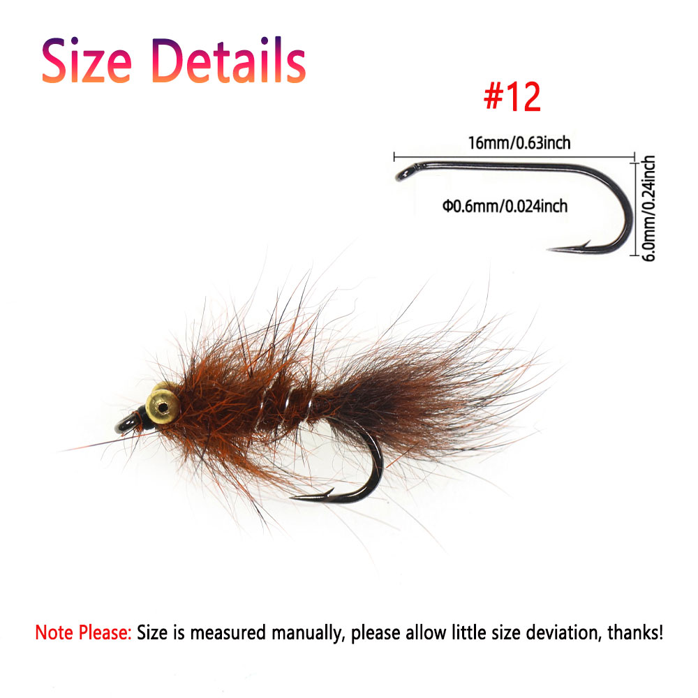 Bimoo 6 adet # 12 Boncuklu Zin - Trout Fishing Lure incelemesi ve fiyatı