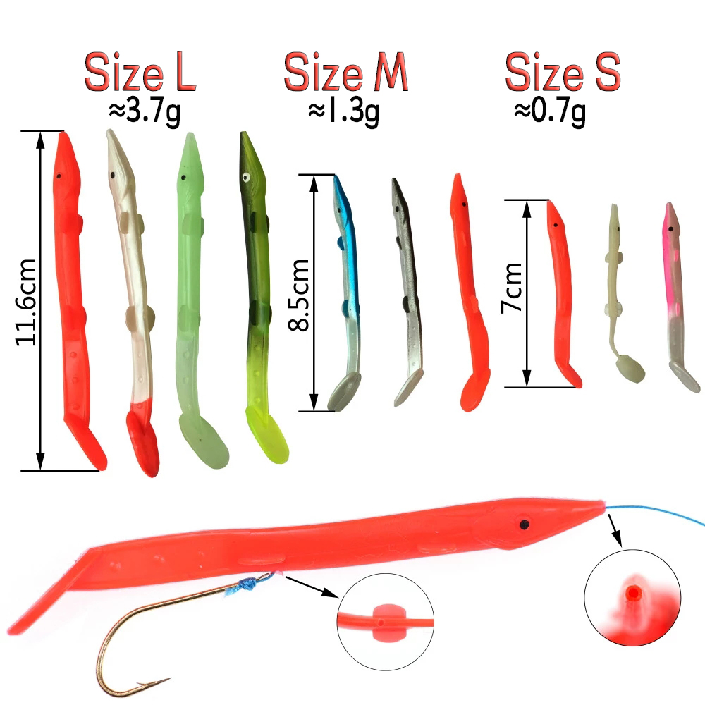 WIFREO 10 adet Yumuşak Plastik - Soft Plastic Lure incelemesi ve fiyatı