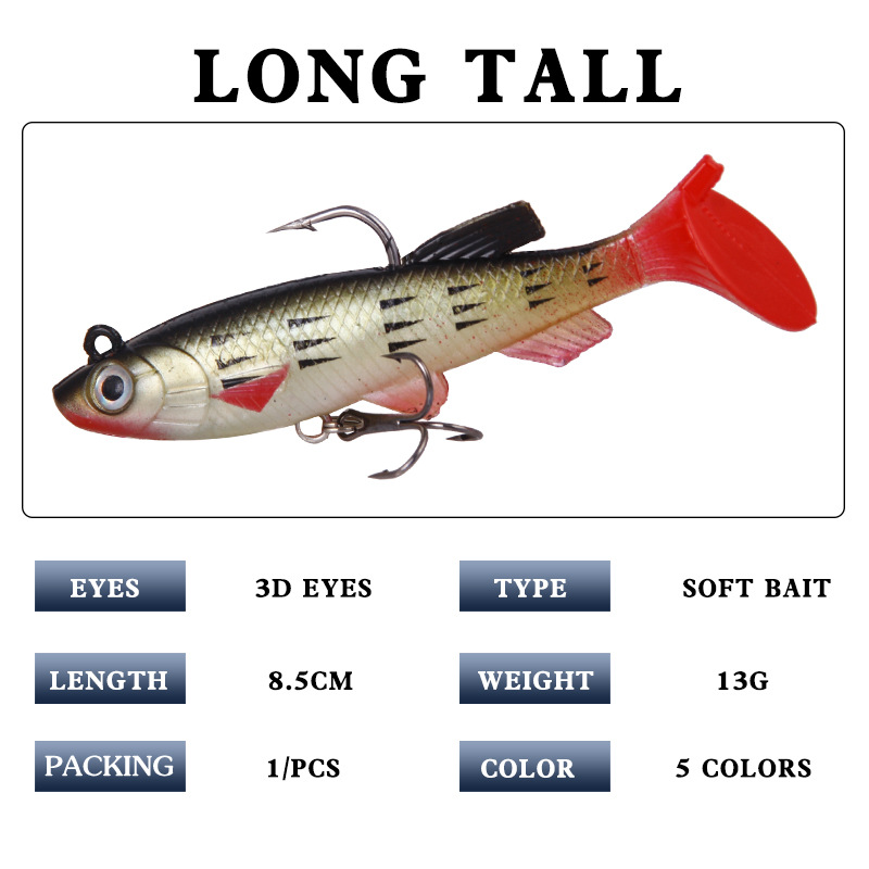T kuyruk yumuşak yem yumuşak L - Soft Plastic Lure incelemesi ve fiyatı
